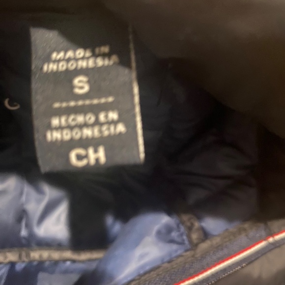 Tommy Hilfiger Natural Down Quilted Packable Puffer Jacket Size CH Small - Picture 5 of 15
